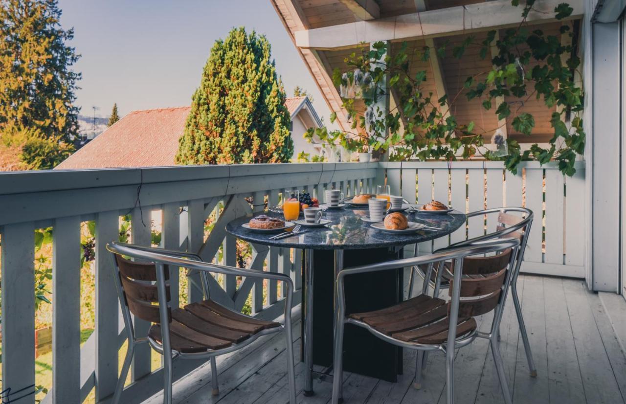 Armonia Altach, 2-6 P, 2 Schlafzimmer, Kueche, Parkplatz, Balkon, Wifi, Garten, Stellplatz Fuer Ski Dış mekan fotoğraf